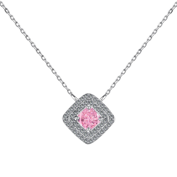 <MAGIC>Sparkling Asscher Cut Necklace