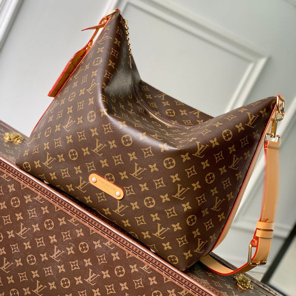 VAGABOND HOBO 38 IN BROWN MONOGRAM CANVAS